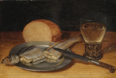 Bodegón de ayuno de Circle of Georg Flegel